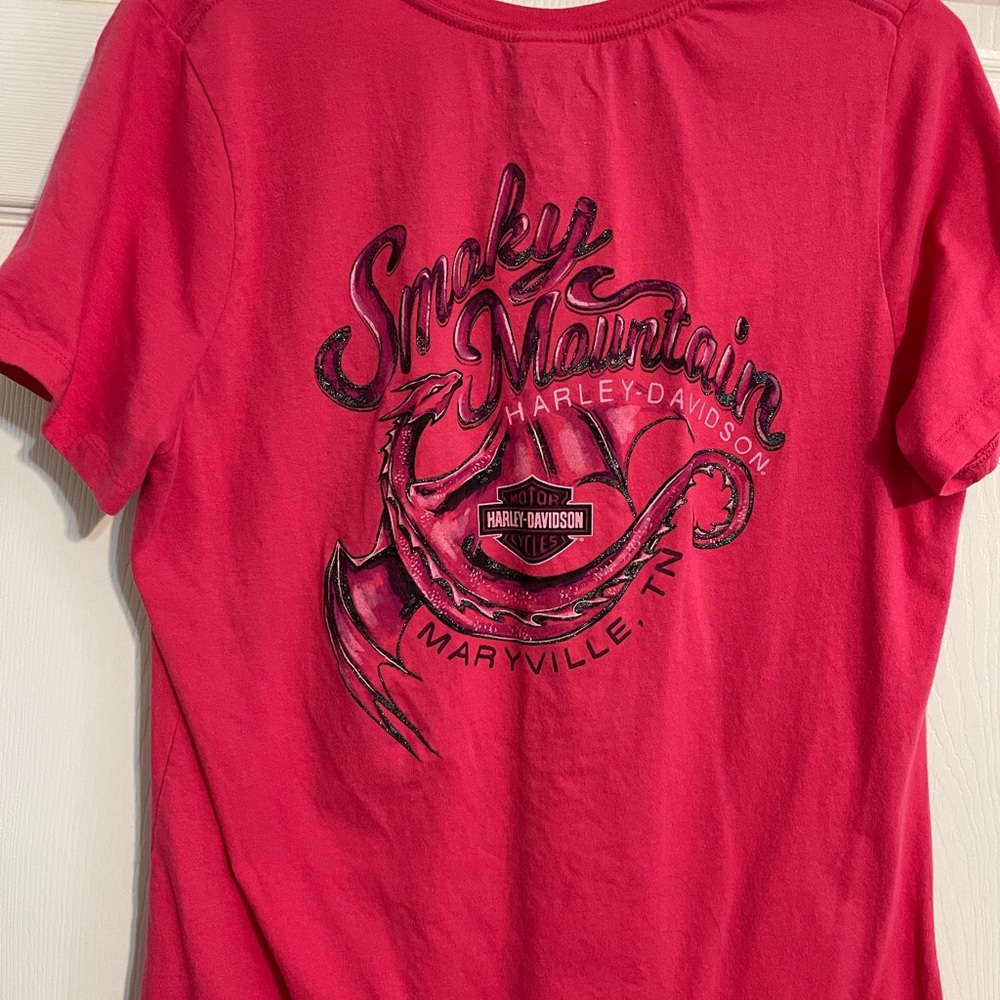 Harley Davidson Motorcycles Women’s T Shirt.